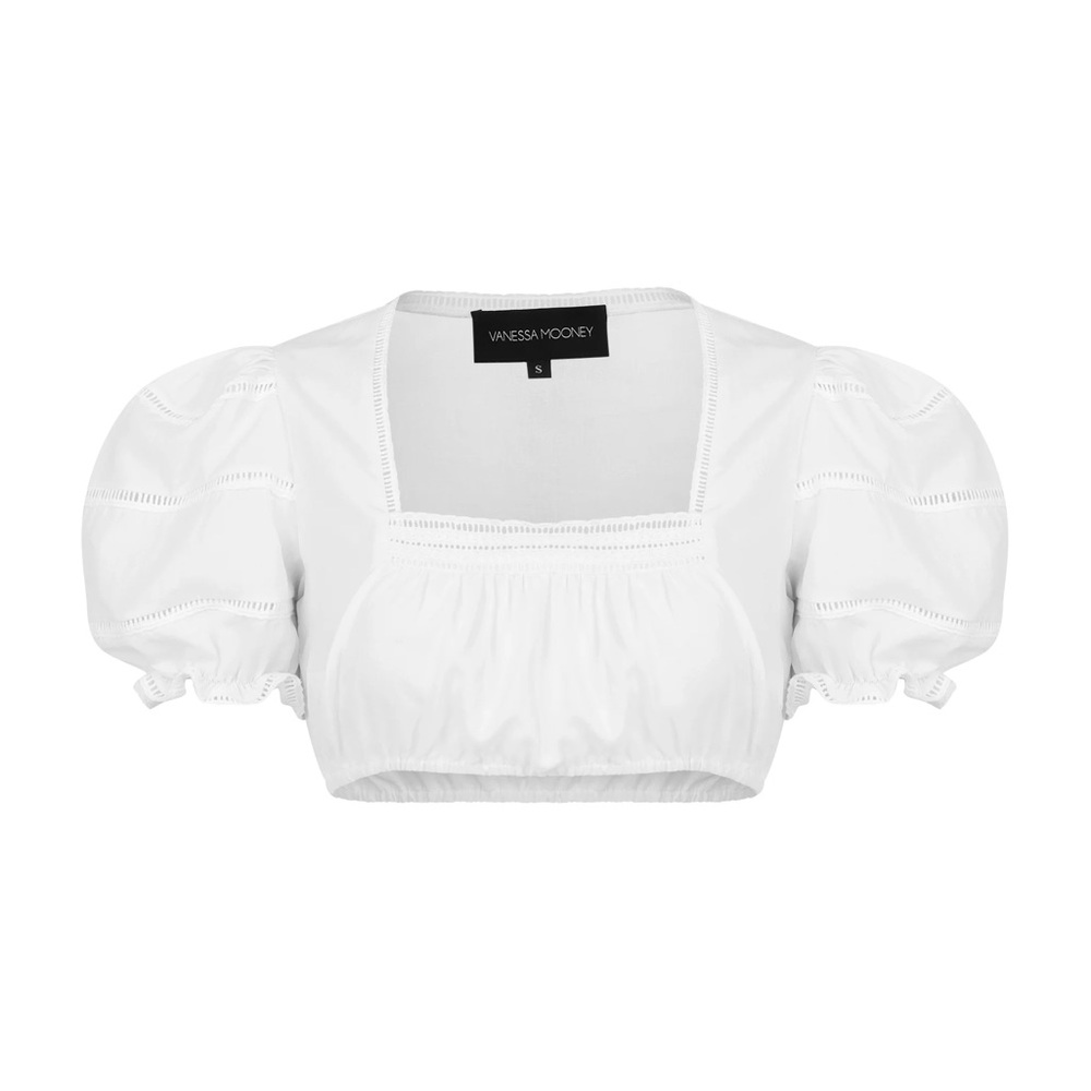 White Crop Top